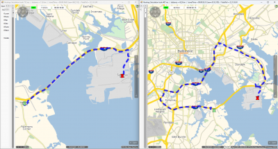 Baltimore bridge fix<br />left: my local, unpatched system <br />right: xserver2 internet test (patched)