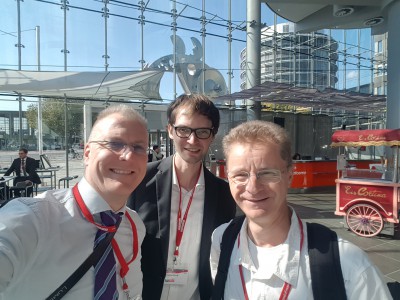Bernd, Andi und Stephan (alle PTV)