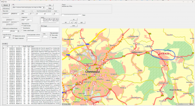 screenshot that viusualizes all traffic data based on the GEODATA SOURCE LAYER &quot;traffic.ptv-traffic.default&quot; - so displays ALL categories