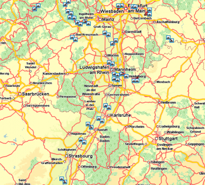 Ferries - just a rough overview of some national ferries in the Rhein-Neckar-Area